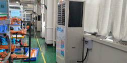蒸發冷省電空調助力廠房車間整體降溫，省電又涼爽