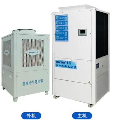 蒸發冷省電空調-立式管道機組